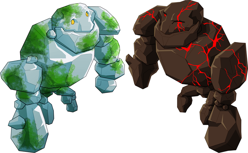 The original Knockers rock characters